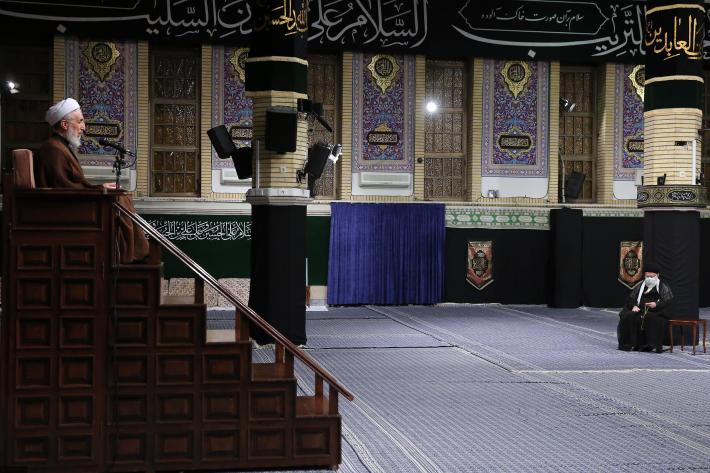 حسینیہ امام خمینی میں عزاداری سید الشہدا امام حسین علیہ السلام کے سلسلے کی دوسری مجلس