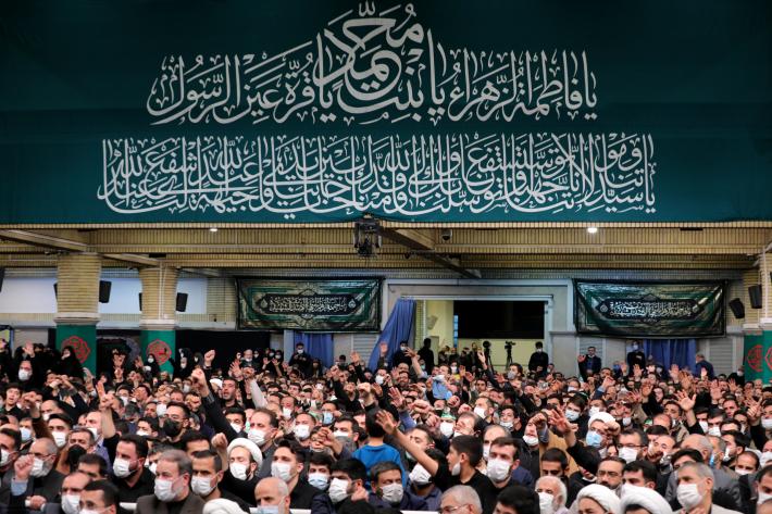 حسینیہ امام خمینی میں حضرت فاطمہ زہرا سلام اللہ علیہا کی شہادت کے سلسلے کی آخری مجلس