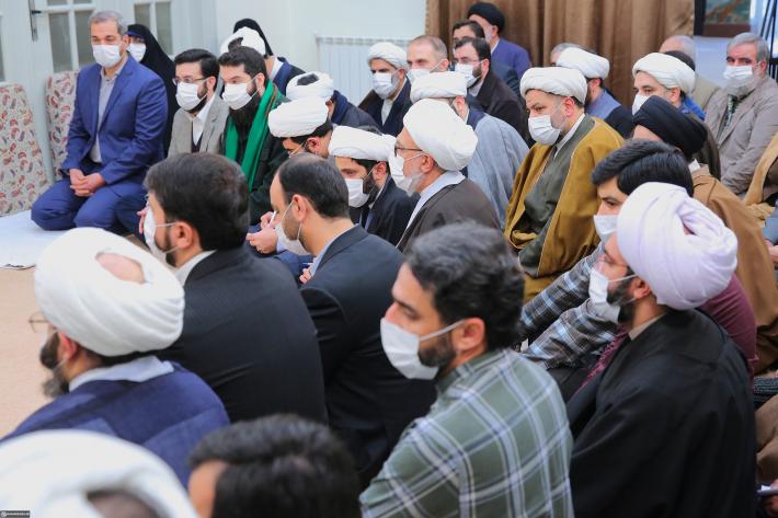 اسلامی تبلیغات ادارے کے عہدیداروں کی رہبر انقلاب سے ملاقات