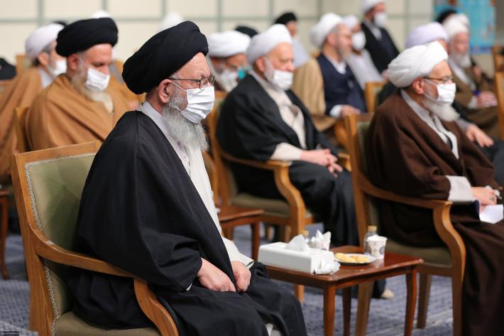 ماہرین اسمبلی کے سربراہ اور ارکان کی رہبر انقلاب اسلامی سے ملاقات