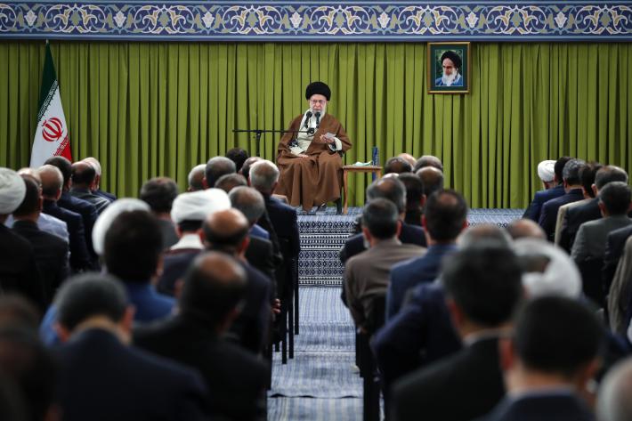 پارلیمنٹ مجلس شورائے اسلامی کے ارکان نے رہبر انقلاب اسلامی سے ملاقات کی-۲