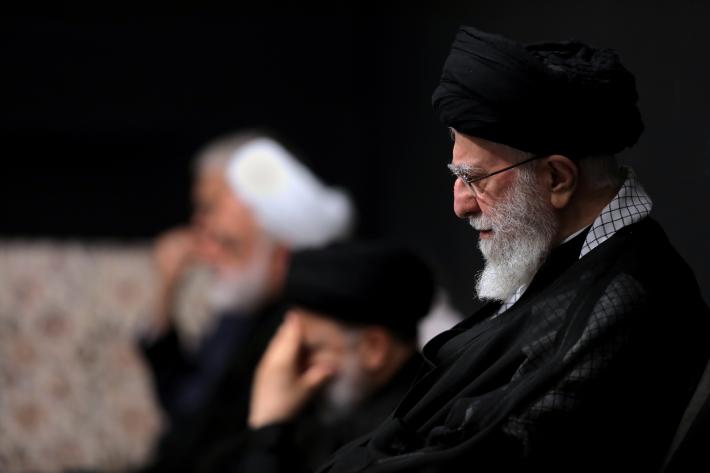 حسینیہ امام خمینی میں شب عاشور کی مجلس عزا