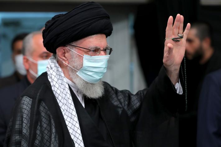 تہران کے حسینیہ امام خمینی میں شام غریباں کی مجلس