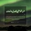 امیر المومنین کا عدل و انصاف