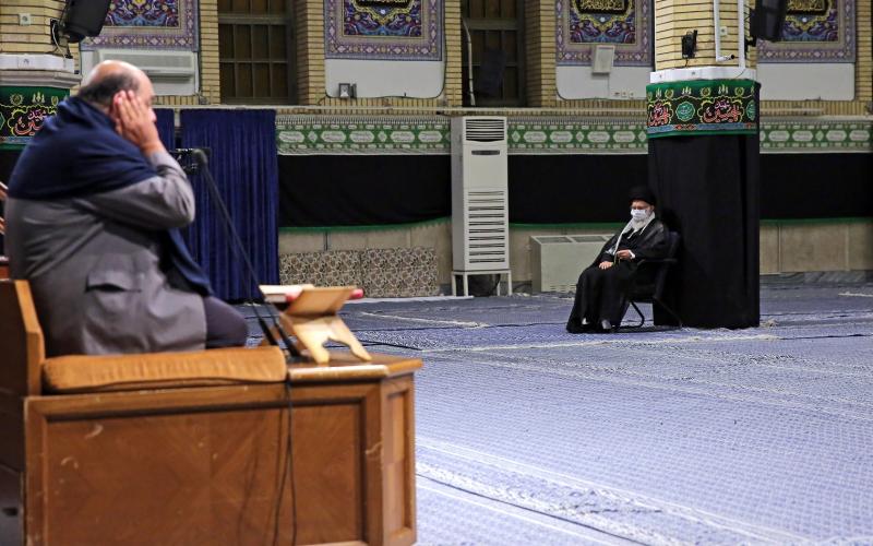 حسینیہ امام خمینی میں پہلی شب کی مجلس