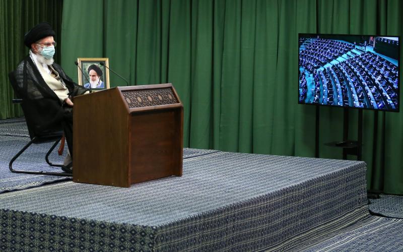 مجلس شورائے اسلامی کے اراکین سے ویڈیو لنک کے ذریعے خطاب