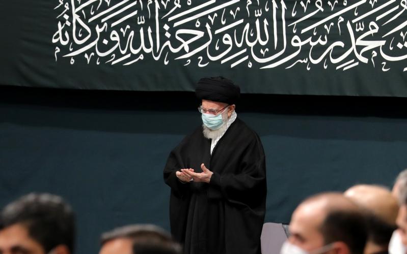 حضرت فاطمہ زہرا کی شہادت کی مناسبت سے حسینیہ امام خمینی میں عزاداری کی آخری مجلس